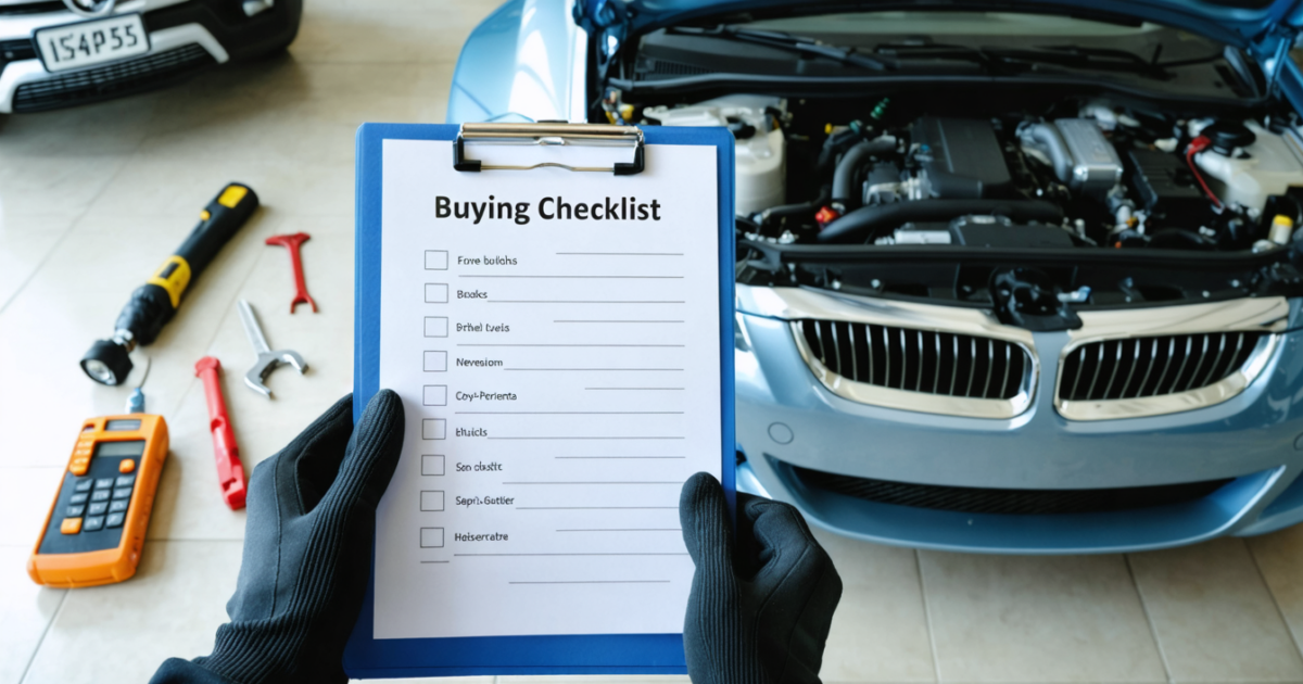 découvrez notre checklist mécanique indispensable pour acheter une voiture d'occasion en toute confiance et éviter les mauvaises surprises lors de votre achat.