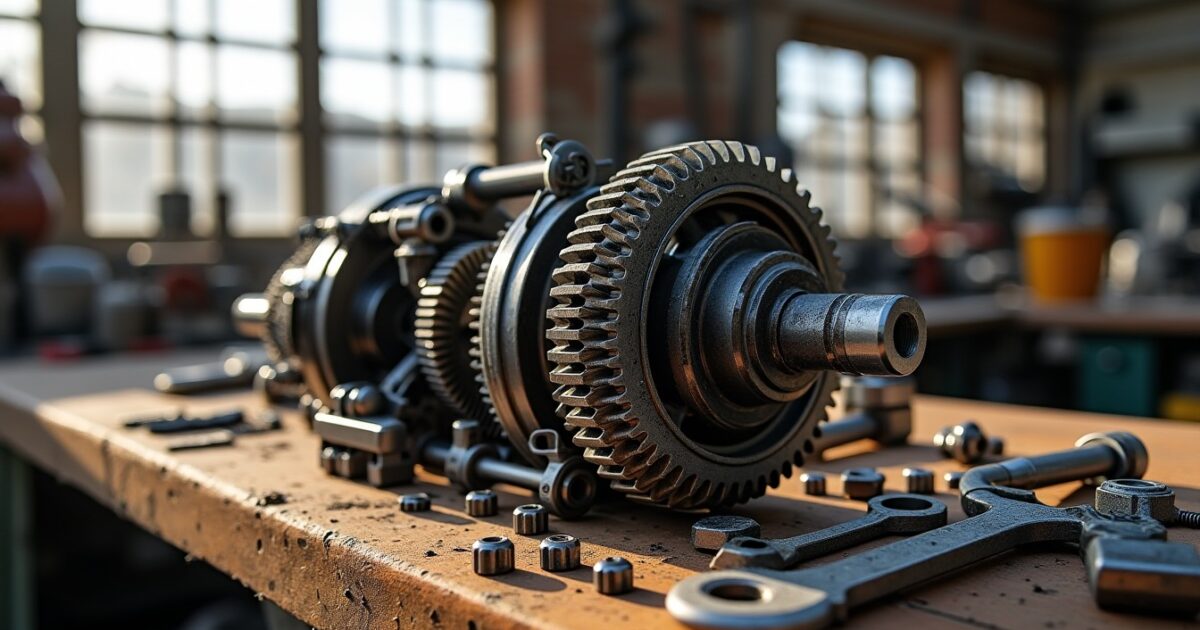 Boîte de vitesse : schéma éclaté détaillé et explications techniques approfondies