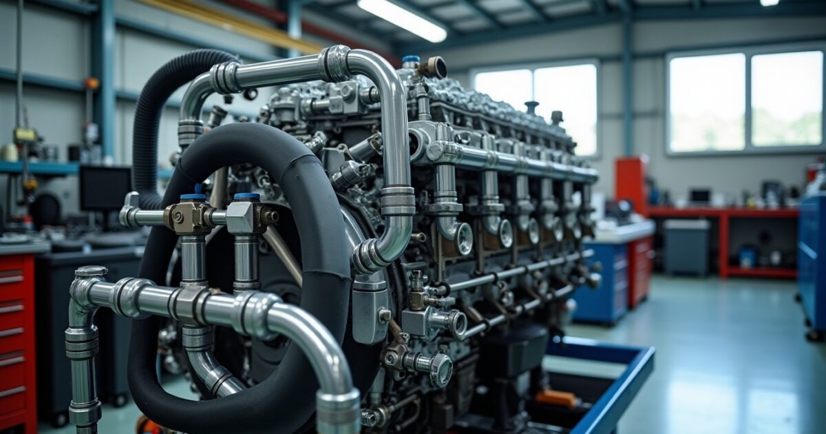 Guide complet et schéma détaillé du circuit d'alimentation en gasoil