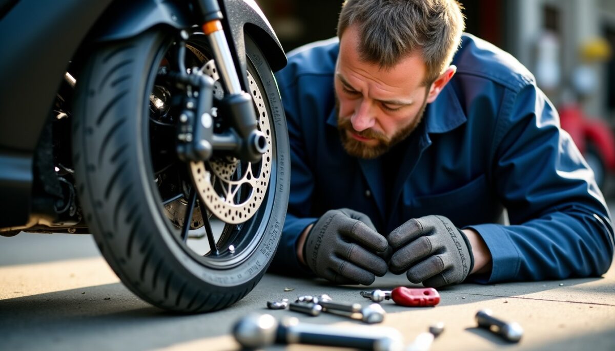 Signes essentiels pour détecter l'usure des plaquettes de frein de votre moto