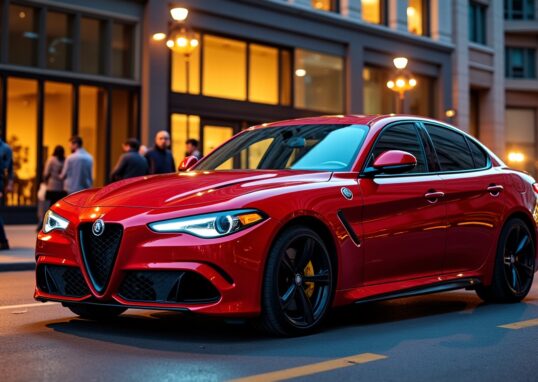 Alfa Romeo Giulia Quadrifoglio : l'étoile rugissante du film 6 Underground
