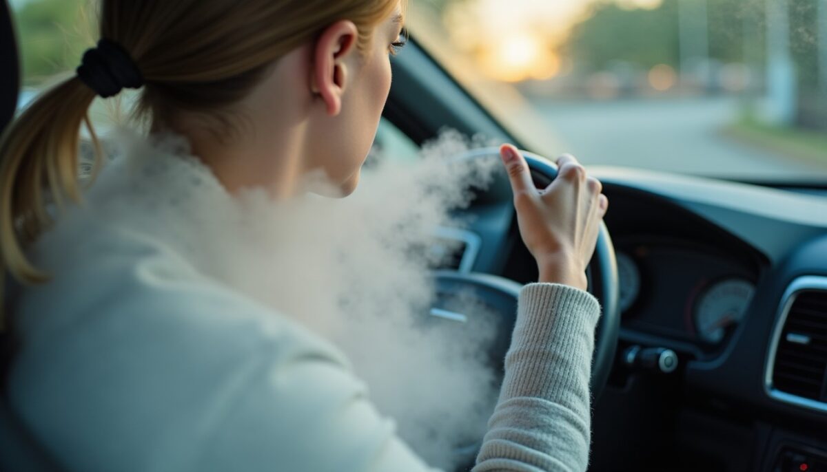 Voiture qui fume blanc et dégage une mauvaise odeur : comprendre les causes et comment y remédier