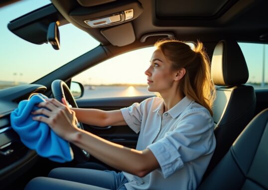 Comment nettoyer l’intérieur du pare-brise : astuces pratiques pour une visibilité impeccable