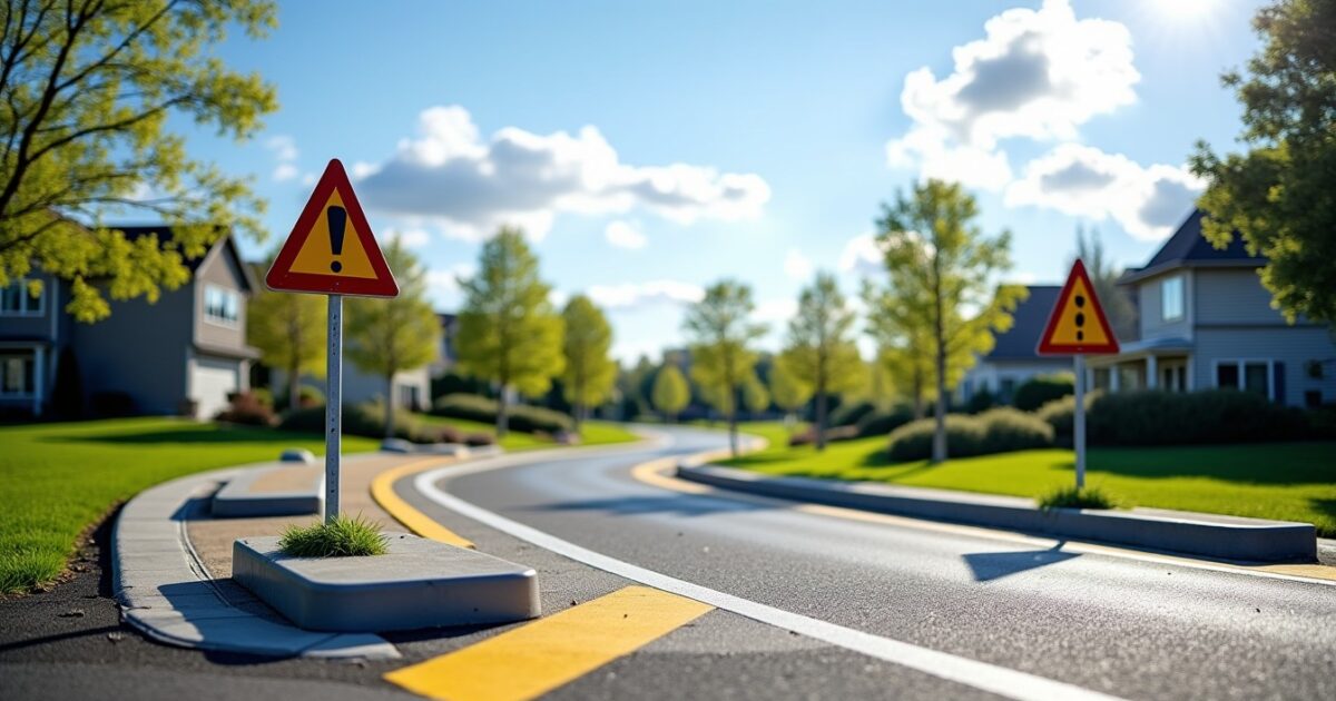 Guide pratique : Installer une chicane pour renforcer la sécurité sur la route