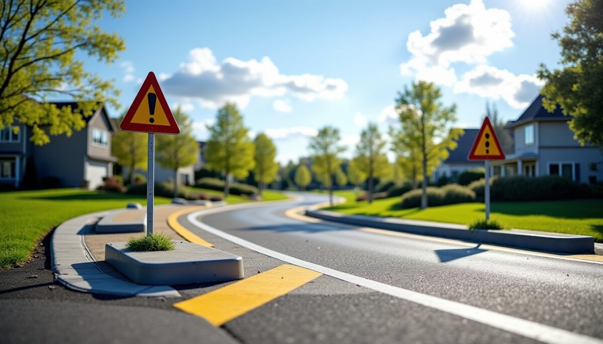 Guide pratique : Installer une chicane pour renforcer la sécurité sur la route