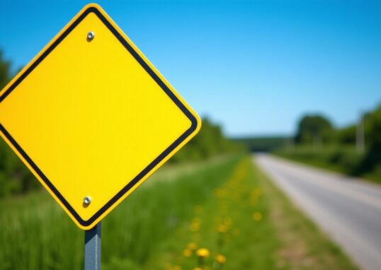 Guide complet sur le panneau de route prioritaire et le losange jaune : signification et règles à connaître